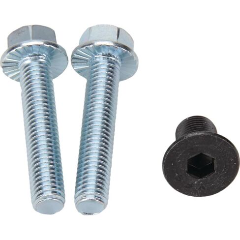 1979-Up GM 3-Piece Metric Spindle Bolt Kit - Compatible with IMCA/USMTS/USRA/UMP/Wissota Spindles, Includes Serrated Bolts and Socket Cap Screw, Ideal for Racing & Track Events in Kuwait