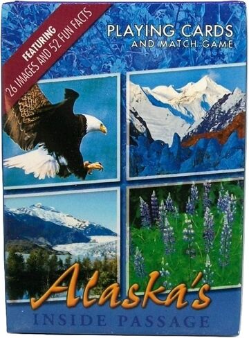 Alaska's Inside Passage Souvenir Playing Cards in Saudi Arabia