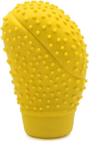 uxcell Car Yellow Silicone Oval Nonslip Gear Shift Knob Cover Lever Shifter Stick Glove in Kuwait