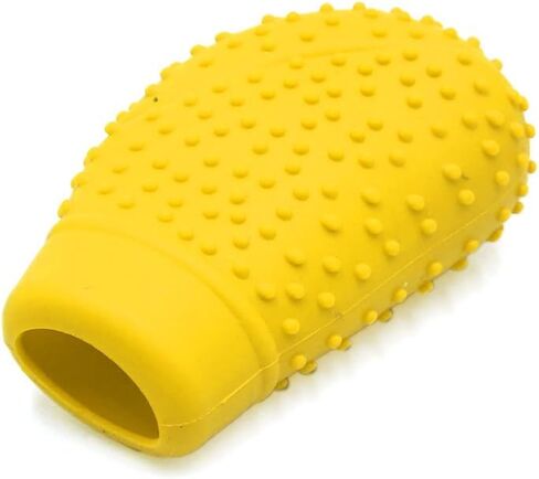 uxcell Car Yellow Silicone Oval Nonslip Gear Shift Knob Cover Lever Shifter Stick Glove in Kuwait