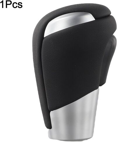 Auto Gear Shift Knob For Mazda 3 6 CX-3 CX-5 CX-8 CX-9 CX-30 2014-2021, Leather + ABS Construction, Black And Silver in Saudi Arabia