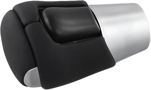 Auto Gear Shift Knob For Mazda 3 6 CX-3 CX-5 CX-8 CX-9 CX-30 2014-2021, Leather + ABS Construction, Black And Silver in Saudi Arabia