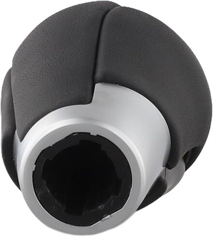Auto Gear Shift Knob For Mazda 3 6 CX-3 CX-5 CX-8 CX-9 CX-30 2014-2021, Leather + ABS Construction, Black And Silver in Saudi Arabia