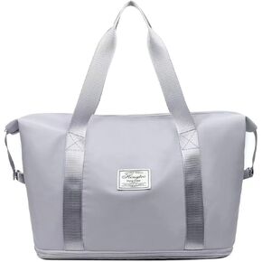 حقيبة YXQSED النسائية من القماش الخشن، حقيبة كبيرة متعددة الوظائف قابلة للتوسيع، حقيبة تمرين في صالة الألعاب الرياضية، حقيبة سباحة، حقيبة مستشفى الأم in Kuwait