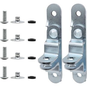 Enclosed Car Hauler Cargo Trailer Door Latch Hasp Keeper - Includes Screws and Waterproof Nuts