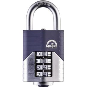 Squire 40/2.5 Vulcan Combi 40 2.5 Combination Padlock, 40mm, Blue