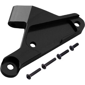 Hobbypark Aluminum Panhard Mount Set for Axial SCX10 III AXI03007 1/10 RC Crawler Car (Black)