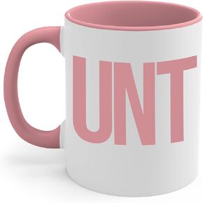 كوب قهوة سيراميك مضحك Unt C unt Ceramic Work للبالغين من السيراميك للمسافرين (أزرق ملكي، 11 أونصة) in Kuwait