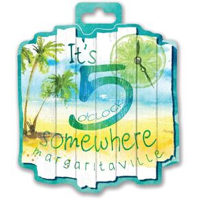 Rico Industries Margaritaville 5" x 7" Vinyl Die-Cut Decal - Car/Truck/Home Accessory