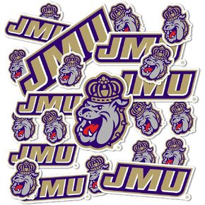 Desert Cactus James Madison University Sticker Dukes Vinyl Decals Laptop Water Bottle Car Scrapbook T1 (Type 1-1)