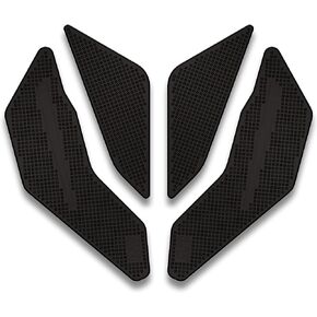 RV for HONDA CBR500R Motorcycle Gas Tank Protector Tank Pad Sticker Fuel Tank Pad Rubber Tank Traction Gas Fuel Side Pad Gas Knee Grip Tank Anti Slip sticker 2022+ (Black)