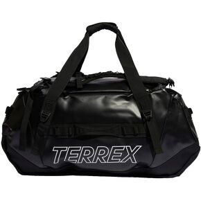 adidas Terrex Rain.RDY Expedition Large Duffel Bag, Black/White in Kuwait