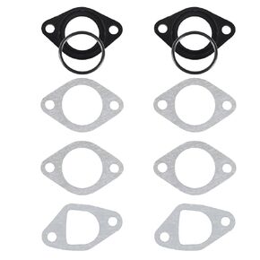 26mm Carburetor Gaskets Intake Manifold Gasket for VM22 110cc 125cc 140cc 150cc 196cc 212cc Pit Bike Dirt Bike Motorcycle Quad ATV Go Kart Buggy Honda Lifan YX Zongshen Apollo Atomic CRF70