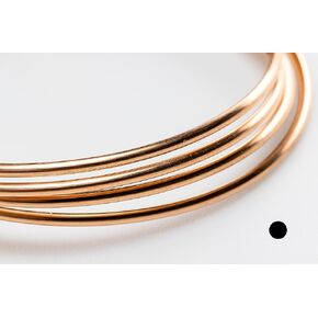 10 Gauge, Bronze Wire CDA #521 Alloy Jewelry Grade Dead Soft (Round) Made in USA - 5FT by CRAFT WIRE