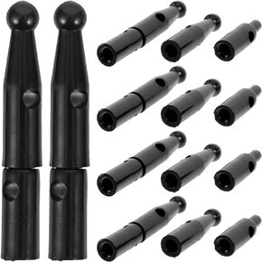 VALICLUD 10pcs Umbrella Tail Head Beads Metal Umbrella Bone Cover Umbrella Components Umbrella Cover Replacement Parts for Folding Umbrella