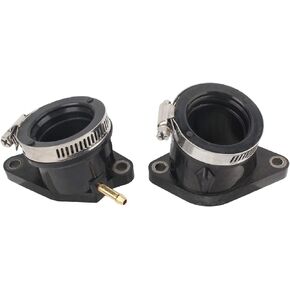 Carburetor Intake Manifold Boot for Yamaha Raptor 660R 2001-2005,2 Pcs