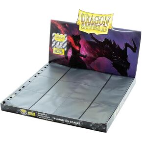 Dragon Shield Standard Size Cards – 24-Pocket Page Non-Glare Sheet – 50 Pages - MTG Card Sleeves are Smooth & Tough - Compatible with Pokemon, Yugioh, & Magic The Gathering Card Sleeves