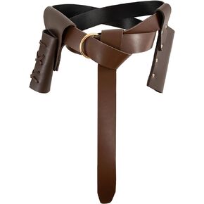 Medieval Belt Nordic Sword Belt,Viking Knight Sword Frog Renaissance Sword Sheath Sword Holder Belt,Medieval Costume Accessories for Knight Pirate LARP