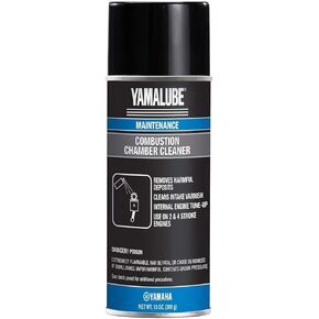 Yamaha Original OEM Yamalube ACC-CMBSN-CL-NR Combustion Chamber Cleaner Cylinders/Pistons/Rings/Valves- (1) 13 Ounce Spray Can