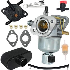 15004-0827 Carburetor Fit for Kawasaki Specific FS481V FH580V FS541V FR600V FS600V Engine 15004-0822 15004-7060 15004-7053 15004-0818 With Air Filter & Fuel Pump