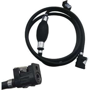 Outboard 5/16" 10 Ft Fuel tank Line Hoe with Primer Bulb Tank Quick Female Connector Kit for RVs, Marine Outboard Boat Motor compatible with Yamaha Marine Johnson Mercury Outboard in Kuwait