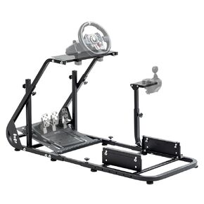HOTTOBY Racing Simulator Cockpit Mountable Monitor Stand Adjustable Fits for Logitech/Thrustmaster/Fanatec G920 G923 G29 T80 T150