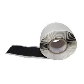 Morris 60240 Black Rubber Mastic Insulating Tape, 10' Length, 3-3/4" Width