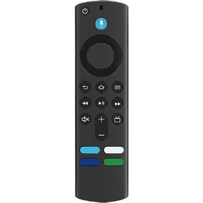 L5B83G Replacement Voice Remote Control -fit for Amazon Smart TVs Cube(1st,2nd Gen)- Compatible with Smart Amazon Fire TVs Stick (2nd,3rd,Lite,4K,4K Max),Smart Fire TVs Stick 4K Bundle (1st ,2nd Gen)