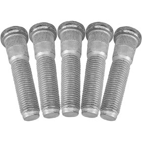 5PCS Wheel Studs M14x1.50 Lug Stud 65mm Bolt Compatible with 2003-2023 Ford F-150 Expedition F150 Navigator MKX F250 F350 Super Duty Dodge Durango Ram 2500 3500 &More