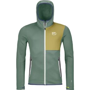 Ortovox Men’s Fleece Hoody I Merino Fleece, Insulated Jacket for Ski Touring, Freeride & Backcountry Sports
