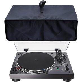 Turntable Dust Cover, Vinyl Record Player Protector, Waterproof Scratch-resistant, Fits Technics SL-Q300/SL-B250 /SL-B260 /SL-BD20 /SL-BD27 /SL-BD35 /SLD-20 /SL-PC11 /SL1200 /SL1210 Pioneer PLX 1000
