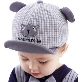 Baby Cotton Baseball Cap Toddler Infant Boy Girl Trucker UV Protection Beach Sun Hat 3-20M