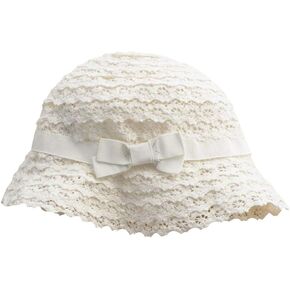 Cotton Lace Bucket Hats Baby Girl Infant Summer Outdoor Beach Foldable UV Sun Protection Cap for Toddlers Kids Newborn