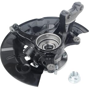 Steering Knuckle Wheel Hub Bearing Assembly Front Left Driver Compatible with Avalon Hybrid 2.5L 3.5L 2013 2014 2015 2016 698-397