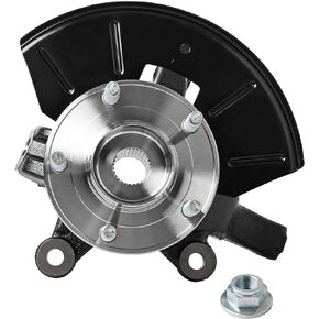 Docas Suspension LK015 Front Left/Driver Side Steering Knuckle and Hub Assembly Kit Set F-ord Escape 2001-2012, for Mazda Tribute 2001-2011, for Mercury Mariner 2007-2011