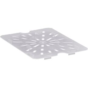 Cambro 20PPD190 Translucent Drain Shelf for 1/2 Size Food Pan