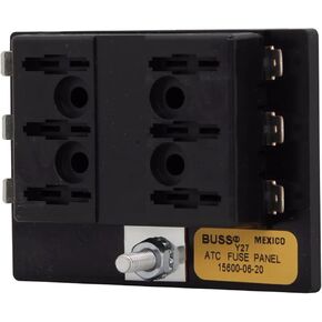 Bussmann 15600-12-20 ATC Fuse Panel Short Base 12 Positions