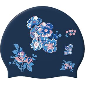 Silicone Swim Cap, YondestStars Swimming Cap for Women/Men/Youth, Bathing Caps for Long & Short Hair, Swimming Accessories for Adult