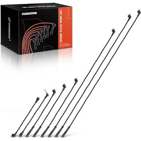 A-Premium Ignition Spark Plug Wires Set of 8 Compatible with Toyota 4Runner Pickup 1989-1991 V6 3.0L SOHC
