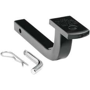 Draw-Tite 3594 Class I Trailer Hitch Ball Mount Drawbar, Fits 1-1/4 Inch Square Receiver, 1.25 Inch Rise, 2,000 lbs. Capacity, Black