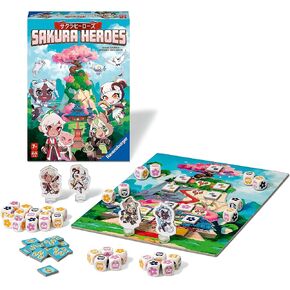 Ravensburger Sakura Heroes – A Fast-Paced Dice Game for Anime Fans Ages 7 and Up