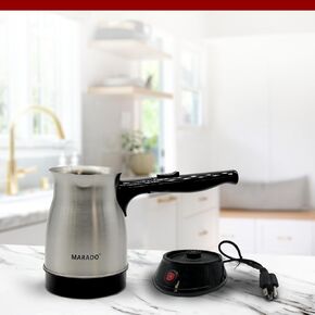 — Arabic/Turkish Foldable/Portable — Electric Coffee pot — Stainless Steel — up to 5 cups
