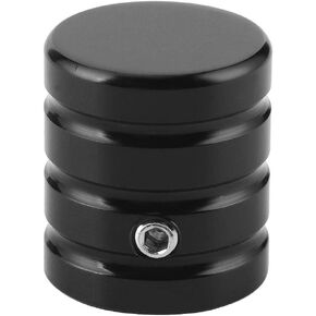 Qiilu Heel Shifter Eliminator, Aluminum Alloy Motorcycle Heel Shifter Level Eliminator Cover Fit for FLHT FLHR FLHX CVO 1980-2019(Black)