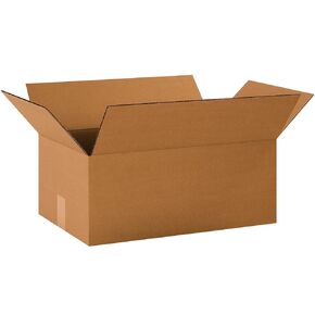 BOX USA 20 x 12 x 8 Corrugated Cardboard Boxes, Medium 20"L x 12"W x 8"H, Pack of 20 | Shipping, Packaging, Moving, Storage Box for Home or Business, Strong Wholesale Bulk Boxes