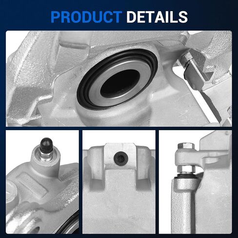 Autoround 184340 184339 Front Disc Brake Caliper Assembly with Bracket fit for Jeep Cherokee 1990-2001/ Wrangler 1990-2006/ Grand Cherokee 93-98/ TJ 97-26/ Wagoneer/Comanche/Grand Wagoneer in Saudi Arabia
