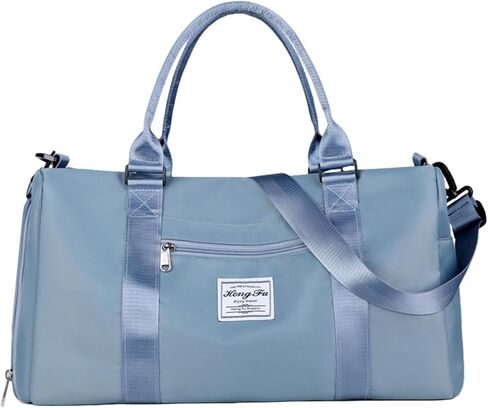 حقيبة رياضية للنساء مع حجرة للأحذية وجيب مبلل، حقيبة سفر وردية من القماش الخشن للطائرة الرياضية واليوجا والسباحة وحقائب حمل الصالة الرياضية، حقيبة مقاومة للماء لعطلة نهاية الأسبوع طوال الليل، حقيبة صغيرة للحمل على حقيبة المستشفى (وردي) in Kuwait