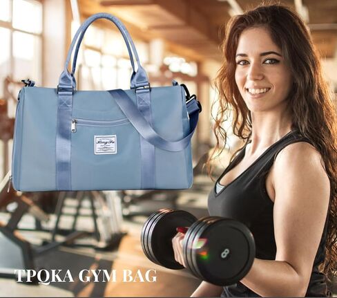 حقيبة رياضية للنساء مع حجرة للأحذية وجيب مبلل، حقيبة سفر وردية من القماش الخشن للطائرة الرياضية واليوجا والسباحة وحقائب حمل الصالة الرياضية، حقيبة مقاومة للماء لعطلة نهاية الأسبوع طوال الليل، حقيبة صغيرة للحمل على حقيبة المستشفى (وردي) in Kuwait