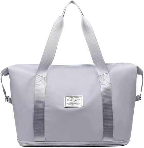 حقيبة YXQSED النسائية من القماش الخشن، حقيبة كبيرة متعددة الوظائف قابلة للتوسيع، حقيبة تمرين في صالة الألعاب الرياضية، حقيبة سباحة، حقيبة مستشفى الأم in Kuwait