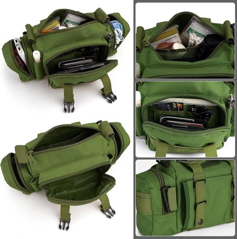 IronSeals Molle Tactical Sport Duffle Bag Water Resistant Deployment Bag (#1) in Saudi Arabia