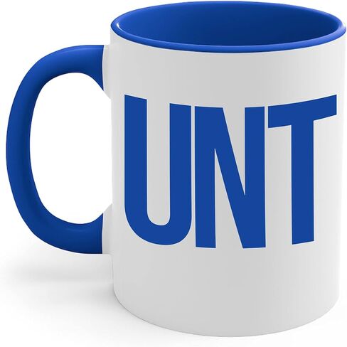 Funny Unt C unt Ceramic Work Adult Humor Ceramic Coffee Mug Travelers (Pink, 11 OZ) in Saudi Arabia